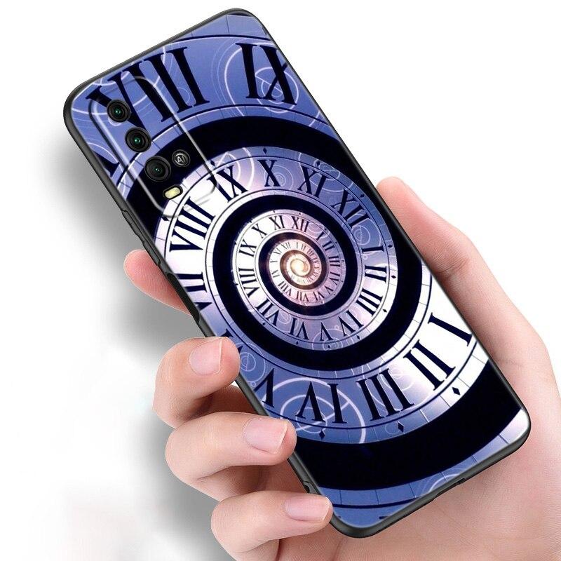 Custodia Tardis Box Doctor Who Van Gogh Per Xiaomi Redmi Note 11 10 9 8 Pro 11T 10T 10S 9S 8T 9 9A 9C 9T Cover Nera Coque Funda