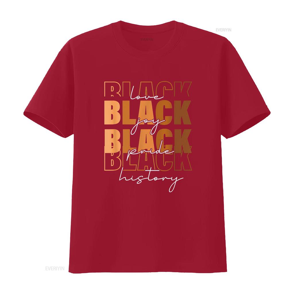 Black Women History Month Retro T Shirt vintage Washed homme Breathable Comfortable Stylish Stretched streetwear Slightly
