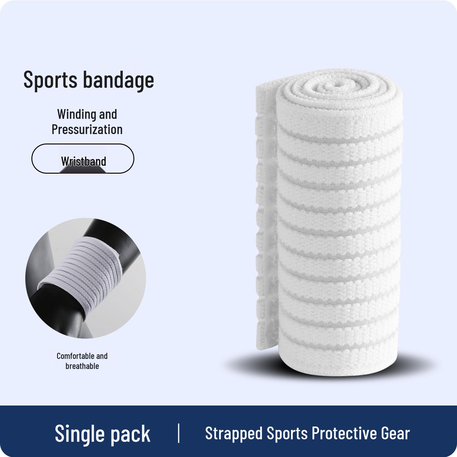 Elastic Self-Adhesive Compression Bandage: Knee, Elbow, Wrist, Ankle Brace & Calf Protector