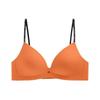 Seamless Push-Up Wire-Free Bra for Small Busts: Side Support, Anti-Sag, Sexy Thin Straps, Comfortable Fit