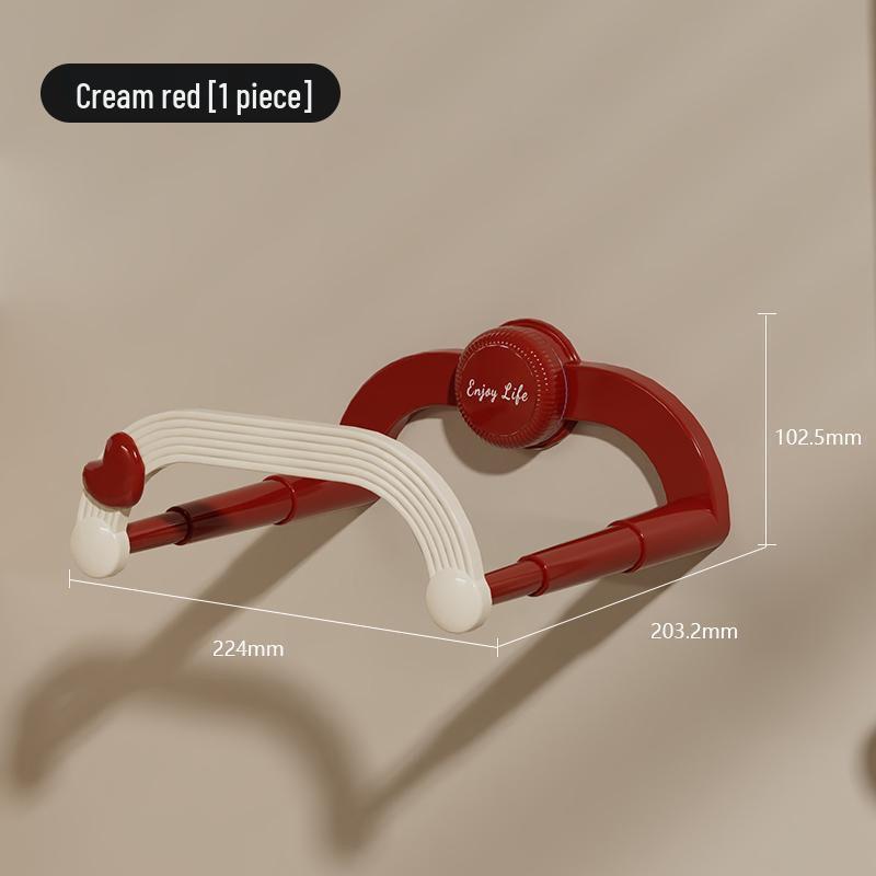 Telescopic Wall-Mounted Suction Cup Washbasin Storage Rack - Punch-Free Bathroom Organizer.