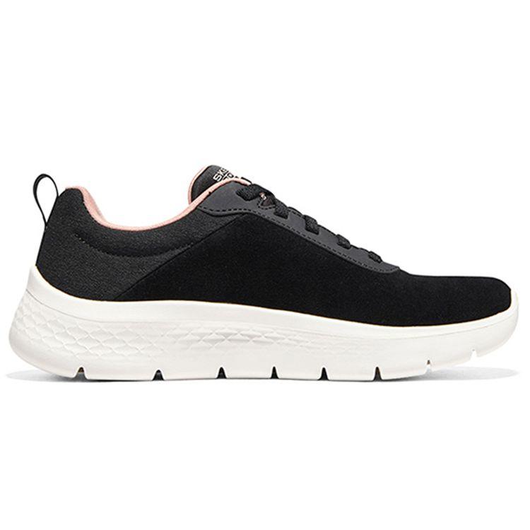 Skechers Go Walk Fabric Casual Comfortable Sports Low Top Lifestyle Shoes Women Sneaker Black White 896168-BKLP