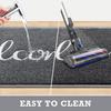 Simple Silk Circle Floor Mat Dirt-resistant Non-slip Entry Door Mat Scuff Soil Carpet