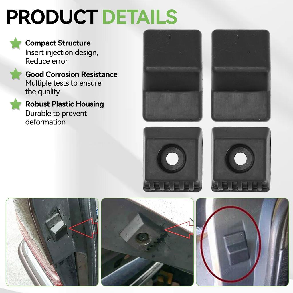 4 Stück Für Mercedes-Benz W124 A124 C124 Kofferraumdeckel Anschlagpuffer Stopper Kotflügel Hinten Anschlag 1247580044 1247580144