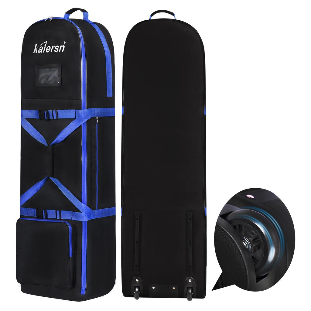 Kaiersn Golf Aviation Bag Large-capacity Foldable Airplane Travel Golf Bag Airplane Transportation Golf Travel Case