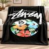 8ball Blanket Flannel Blanket Soft Cozy Plush Throw for Sofa Bed Lightweight Home Decoration Outdoor Camping