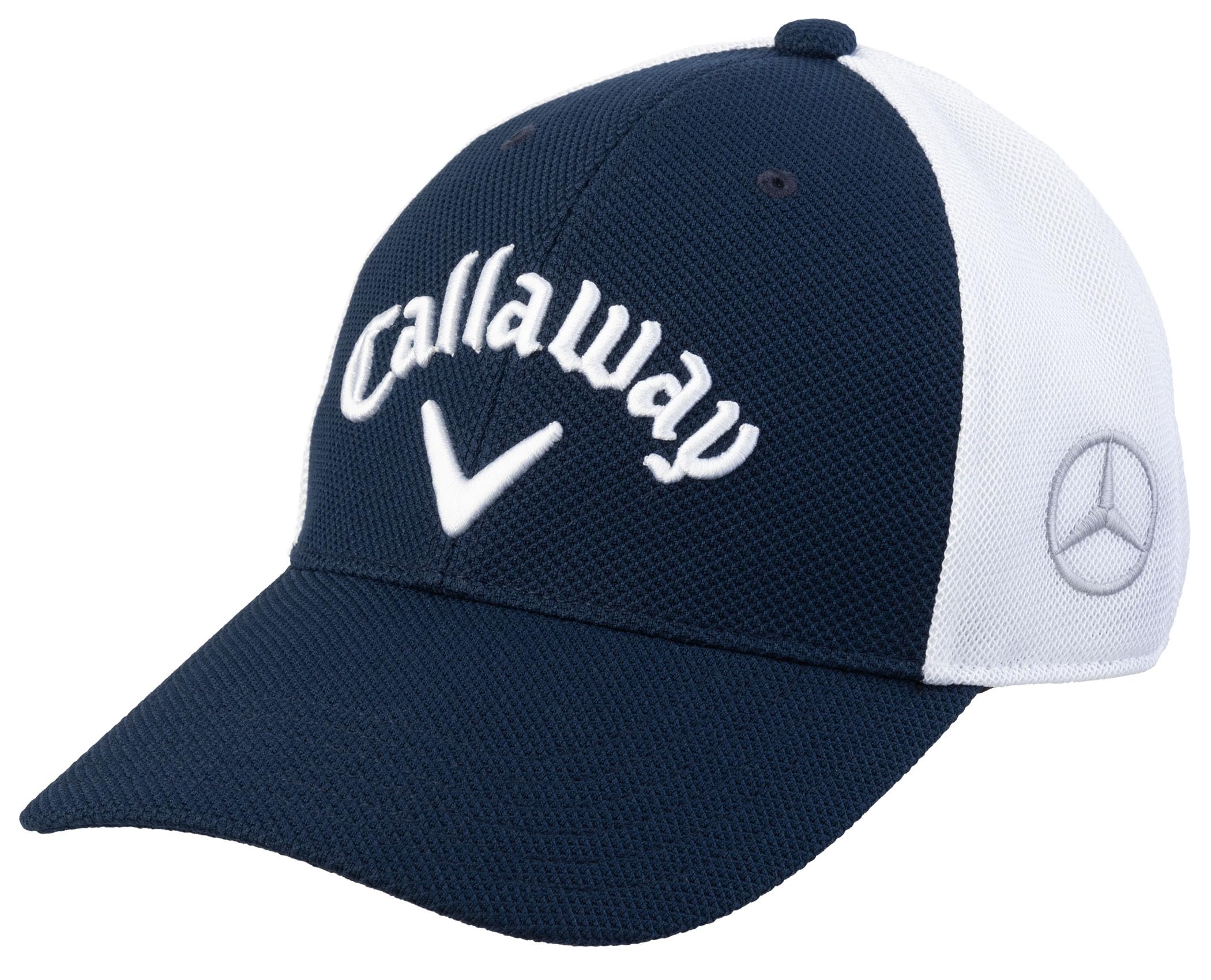 

[Mercedes-Benz Collection] Genuine Mercedes-Benz x Callaway Men s Mesh Cap, Navy