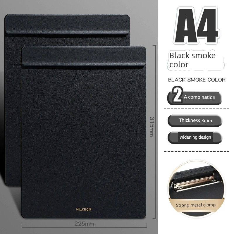 Deli Writing Widened Vertical Record Drawing Board Folder