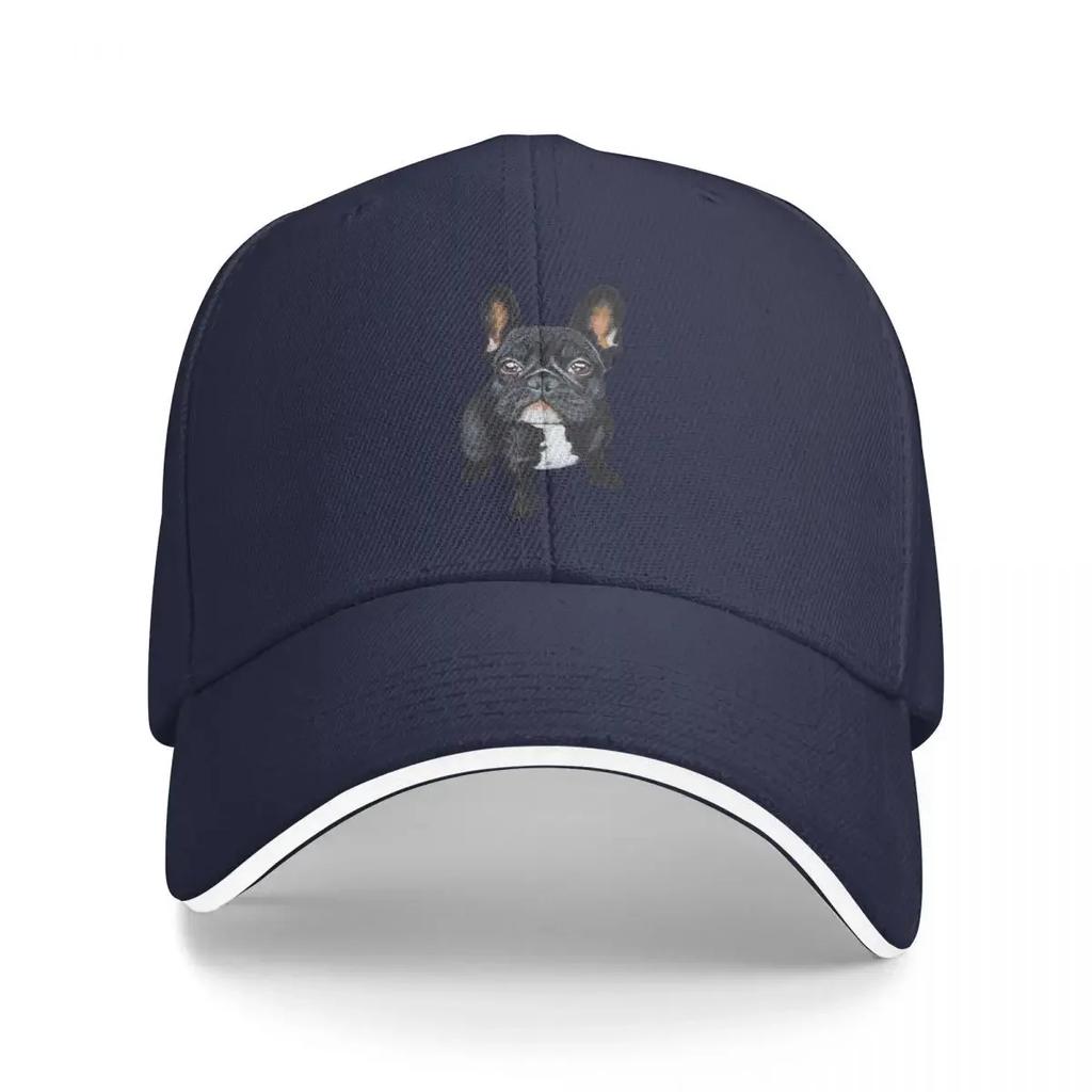 Cute French Bulldog Frenchie Dog Men Baseball Caps Peaked Cap Sun Shade Outdoor Hat