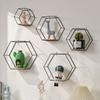 Ironwork Storage Rack Wall-mounted Living Room Wall OrnamentsFigurine Storage Rack Room Wall Decoration and Wall Ornaments