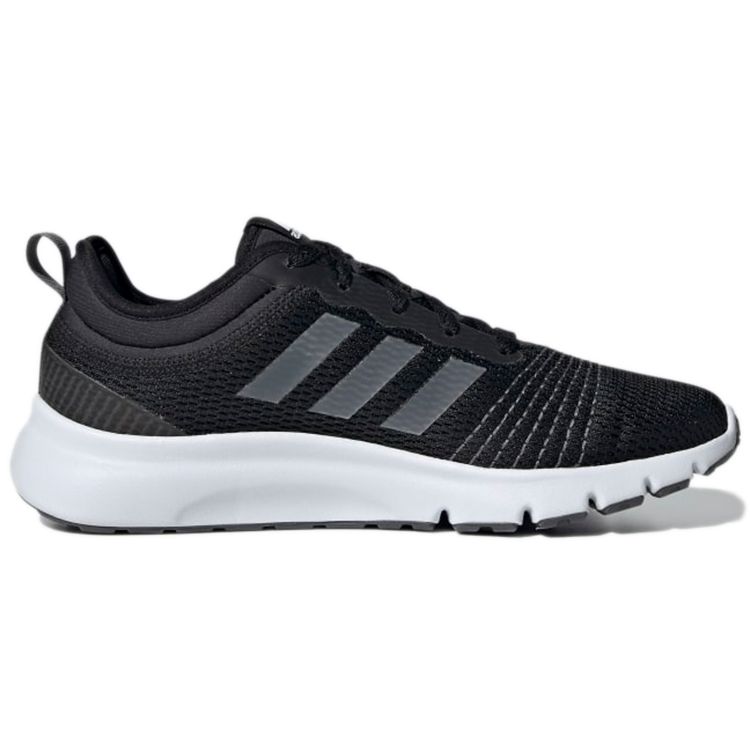 Adidas Fluidup Black White Unisex Sneakers Core-Black Cloud-White Grey-Five H02009