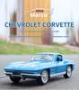 1/36 Chevrolet Pullback Toy Car Model Official Licensed Alloy Diecast Home Interior Decor Xmas Gift Kid Boy Toy