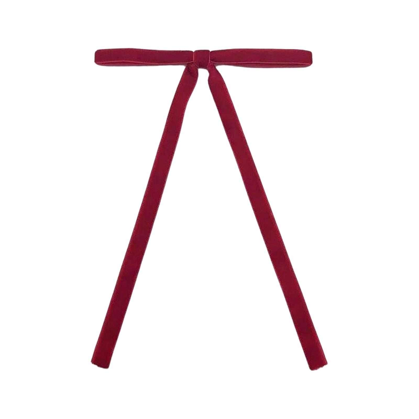 

Бархатная бабочка Рождественская вечеринка Подвесные аксессуары One Size красный