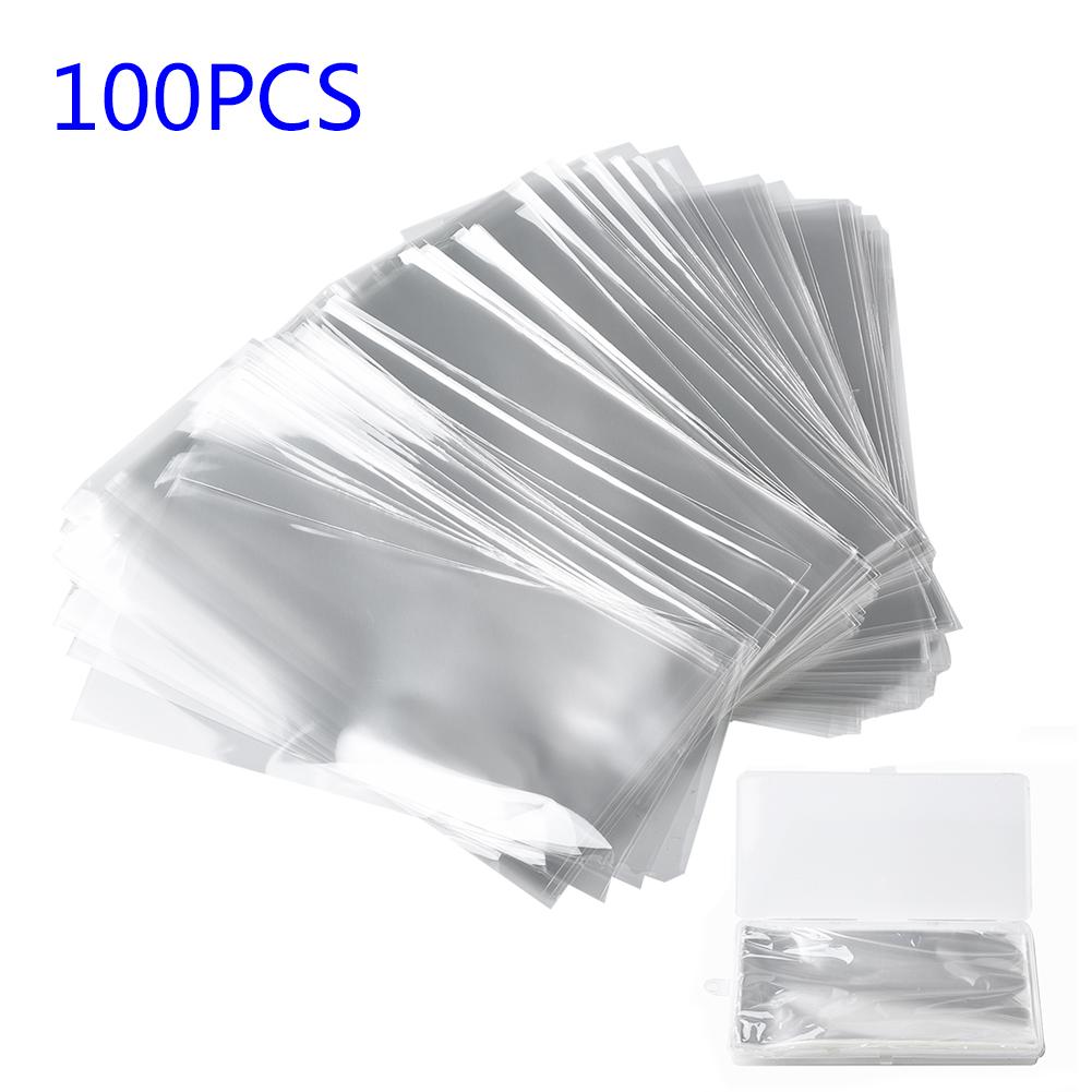 

Paper Case Holder Plastic 100PC Money Currency Collection w/Box Clear Banknote Storage Useful New Sale High Quality