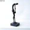 Kissing Couple Abstract Figures Statue Desk Decoration Ornaments Creative Lovers Character Sculpture Room Aesthetics Decor
