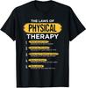 Funny PT Physical Therapy Gift Therapist Month Unisex T-Shirt