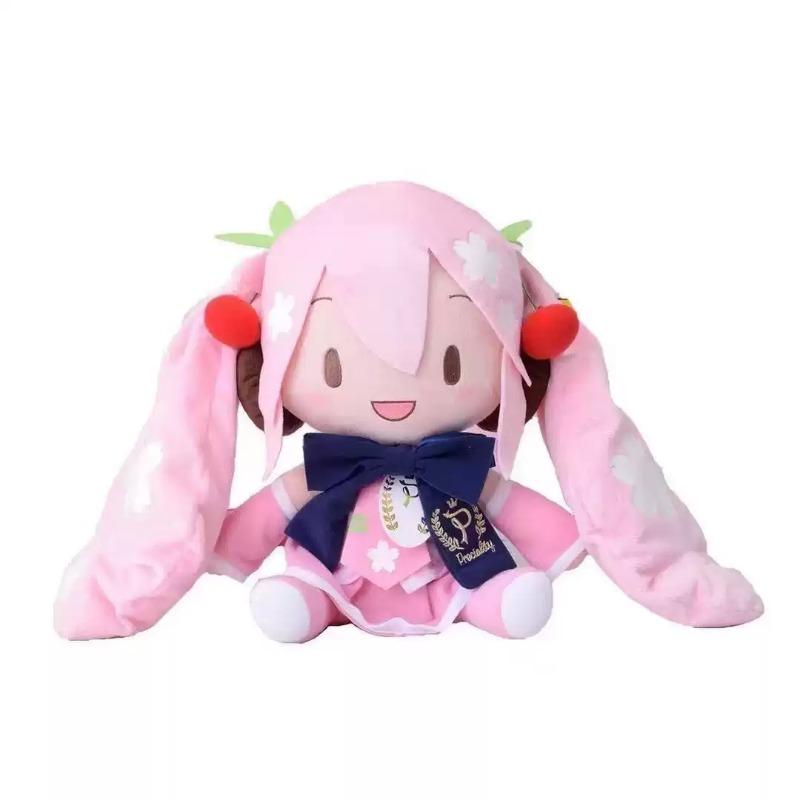 NEW Hatsune Miku Kawaii Cute Cartoon Doll Snow Hatsune Doll Creative Peripheral Pillow Trendy Personality Trendy Gift