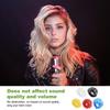 uxcell Disposable Microphone Covers, Windproof Covers, Non-woven Fabric, RedYellow, for Handheld Microphones, 50 Pieces