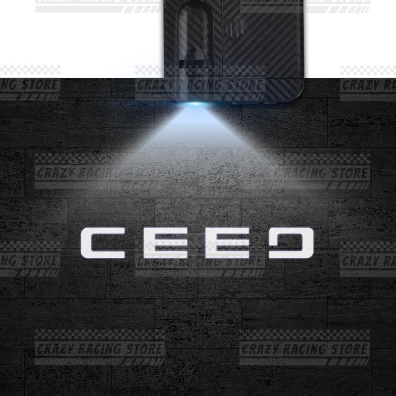 

1/2PCS For Ceed Rio Logo LED Courtesy Lamp Car Door Welcome Light Ghost Shadow Light For Kia K2 K3 K5 GT Line Picanto Optima 1x