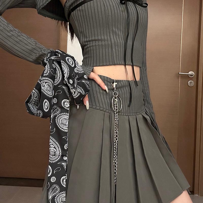Long Small Silk Satin Scarf Women Waist Belt Decorative Female Bevel Neck Scarf Korean Multifunctional Hair Ribbon