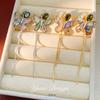 18K Gold Plated Zircon Butterfly Tassel Ear Clip - Exquisite, Light Luxury Earrings