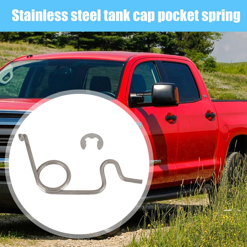 Stainless Steel Oil Door Spring Oil Tank Door Pocket Spring Repair Replacement Heavy Duty Car Tank Supplies For Home Repair Shop