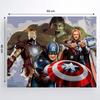 Paint by Numbers with Frame Paintings To Paint - Marvel 50x40 Cm