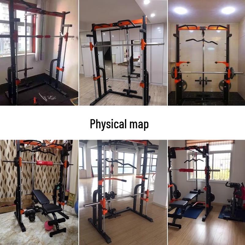 JINGRUIDA Multi-Functional Smith Machine Power Rack