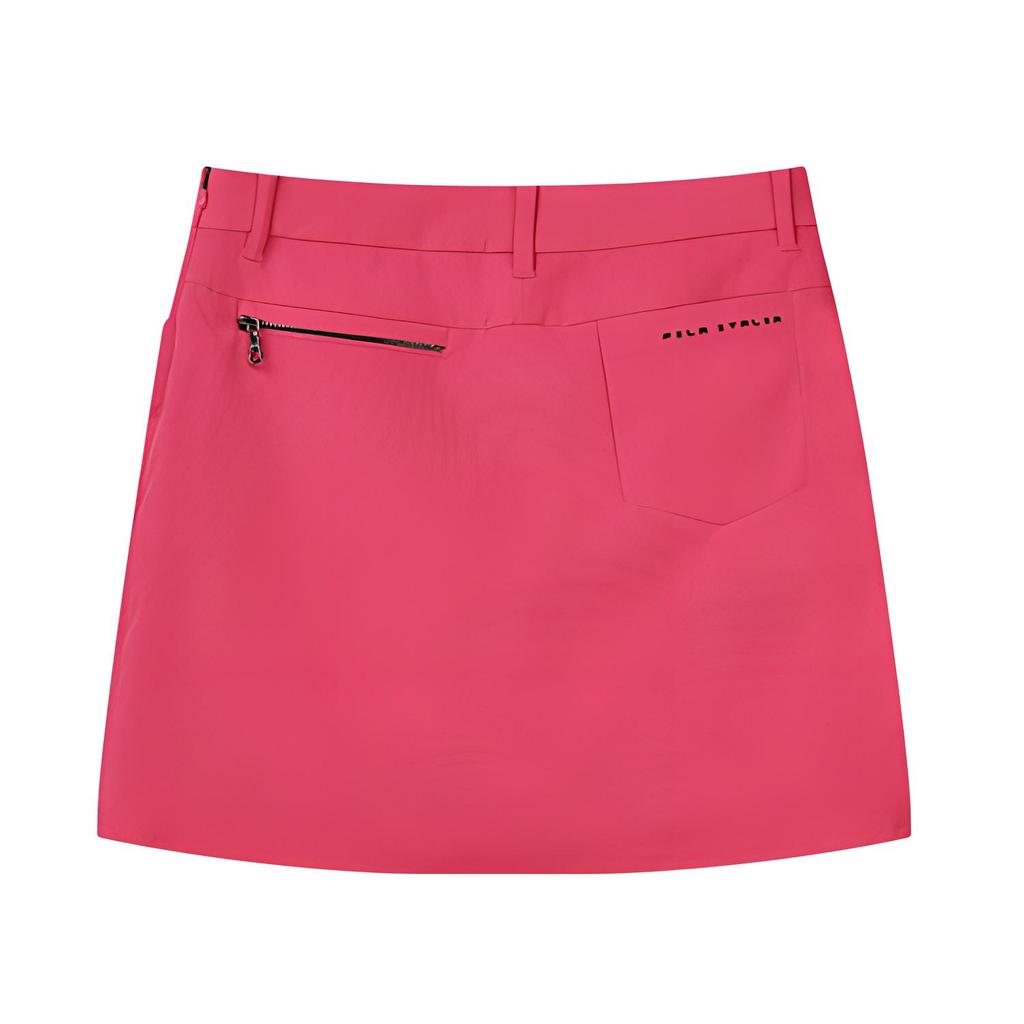 New FILA Golf Series Casual Short Skirts Women's Peach Plum Pink A11W135321F-PK