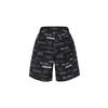 Jordan Casual Letter Print Mid-Waist Straight-Leg Shorts With Drawstring Men Bottoms Gray DX9727-045