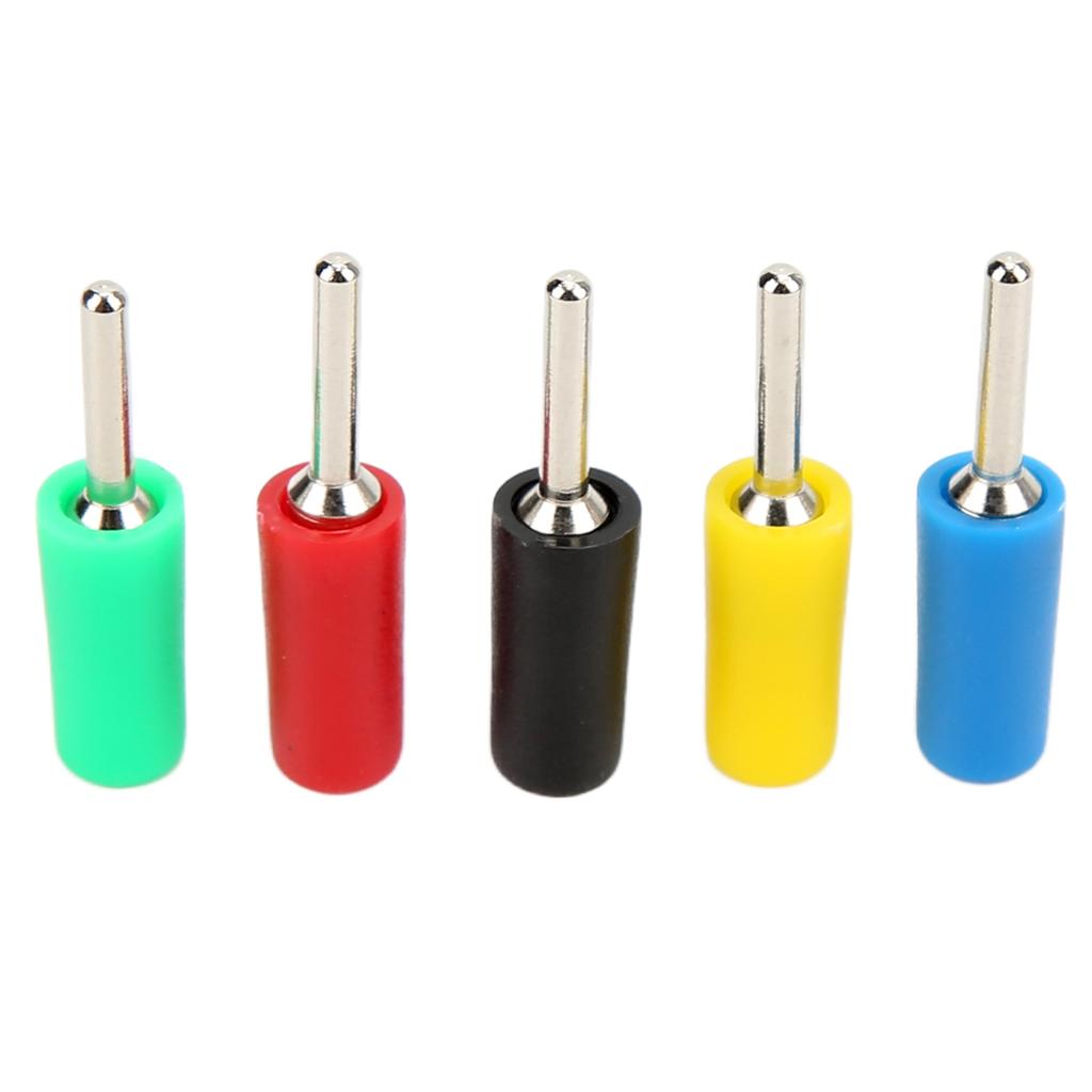 10Set Straight Banana Plug Brass PE Bananas Cable Connector for Welding Machinery Automobiles