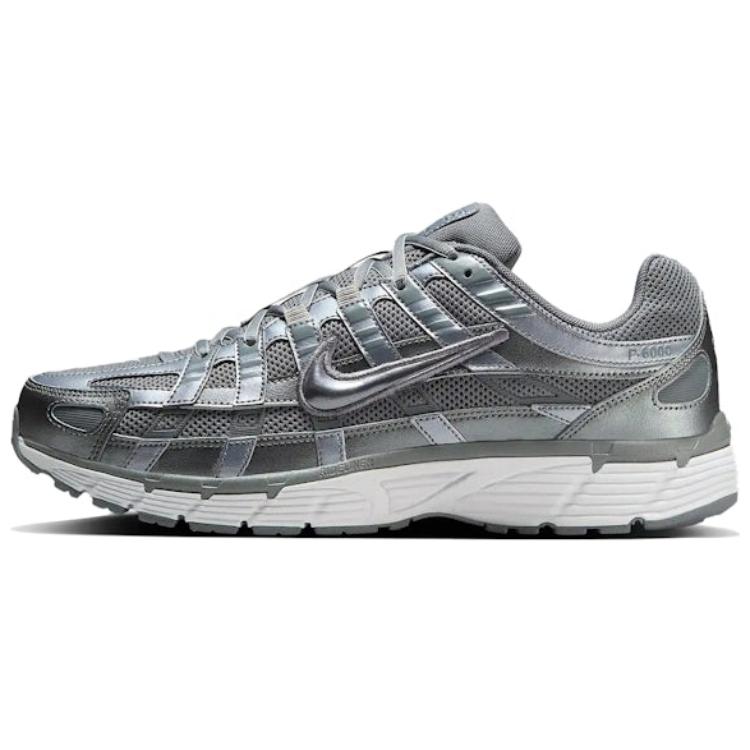 Nike P-6000 Metallic Cool Grey Men Sneakers White Wolf-Grey CD6404-023