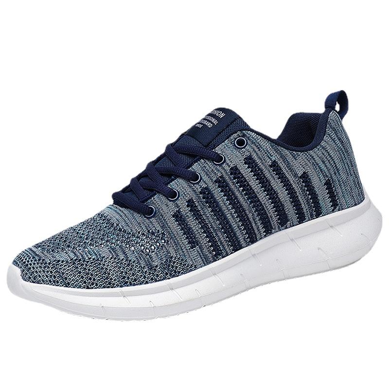 Fashion Men Sneakers Breathable Mesh Lightweight Casual Shoes 2025 Outdoor Comfortable Flat Summer Footwear Male Shoes Men Zapatillas