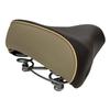 NOGUCHI Large Studded Terry Dark Saddle, Brown/Beige