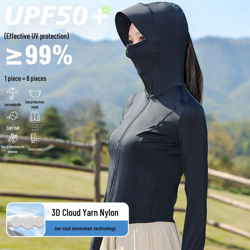 

3D Cloud Оригинальная приталенная черная нейлоновая рубашка для йоги с защитой от солнца UPF50+ S: 70-100 lbs