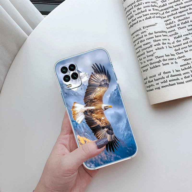 RP36 Hawk Eagle Transparent Phone Case for Motorola Moto Edge 20 30 40 50 S30 Fusion Ultra Pro Neo Lite + G200 G23