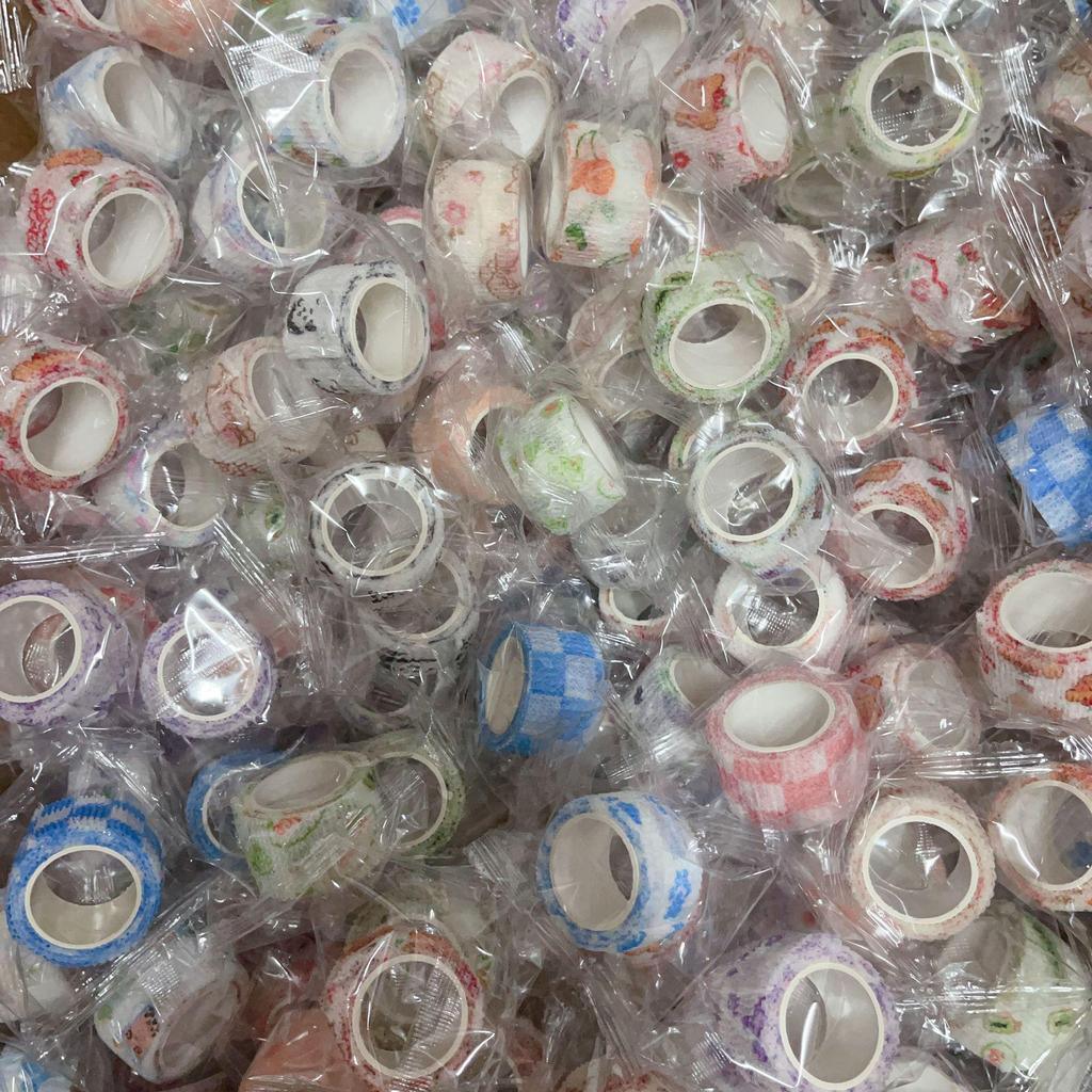 Elastic Finger Bandage Guard - Non-Woven, Self-Adhesive, Anti-Wear, Ideal for Students & Sports.