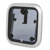 Marine Hatch Porthole Window 15 X 15in Square Aluminum Alloy Deck Hatch Window with Support Rod and Handle for Yacht RV