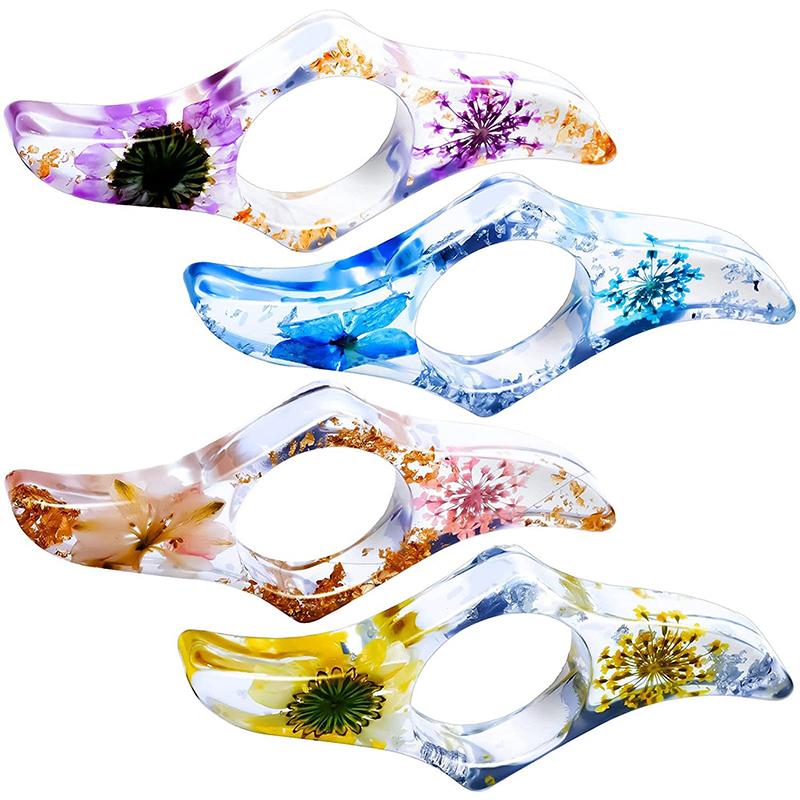 1 Adet Epoksi Kurutulmuş Çiçekler Başparmak Kitap Desteği Kitap Sayfa Tutucu Uygun Yer İşareti