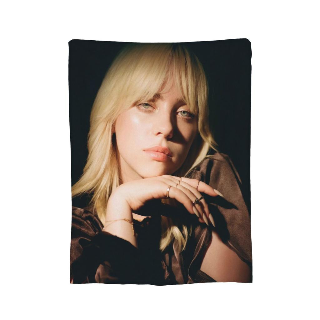 Billies Hit Me Hard And Soft Blankets Fleece Spring/Autumn  Portable Lightweight Thin Throw Blankets for Home Travel Quilt