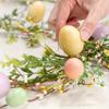 Easter Egg Vine Door Decorations, Colorful Spring Flowers For Indoor And Outdoor Home Decor, Popular Patio And Porch Decorations.