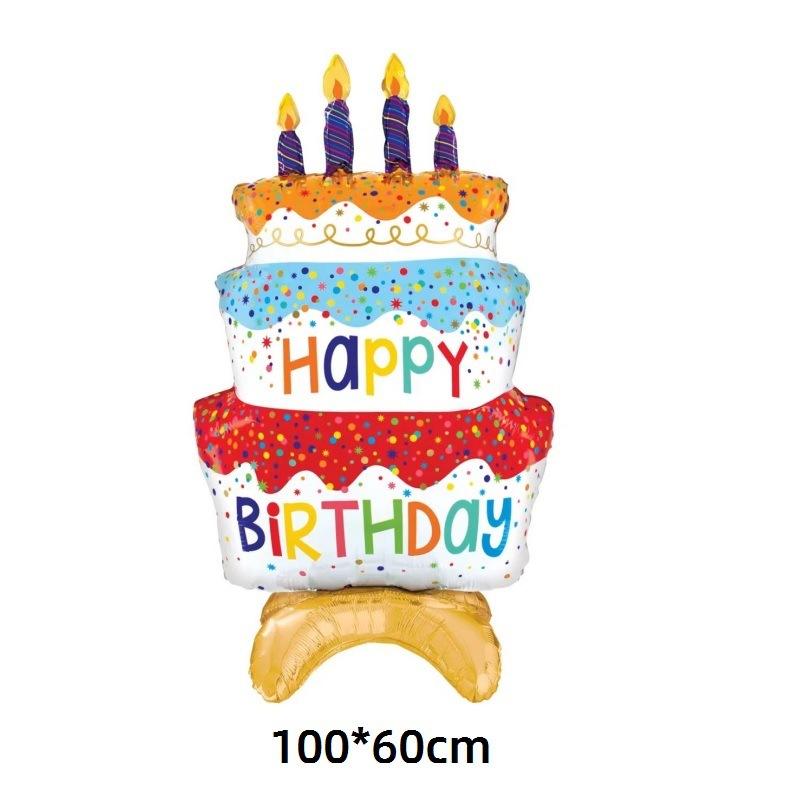 Cartoon Animal Foil Balloon Butterfly Dinosaur Helium Balloons For Baby Kids Birthday Party Decor