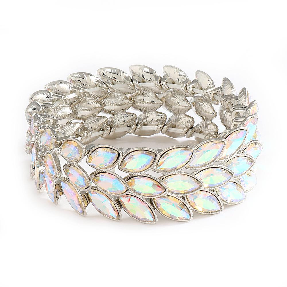 

Ювелирные изделия, креативная мода, роскошный браслет со стразами, эластичный браслет