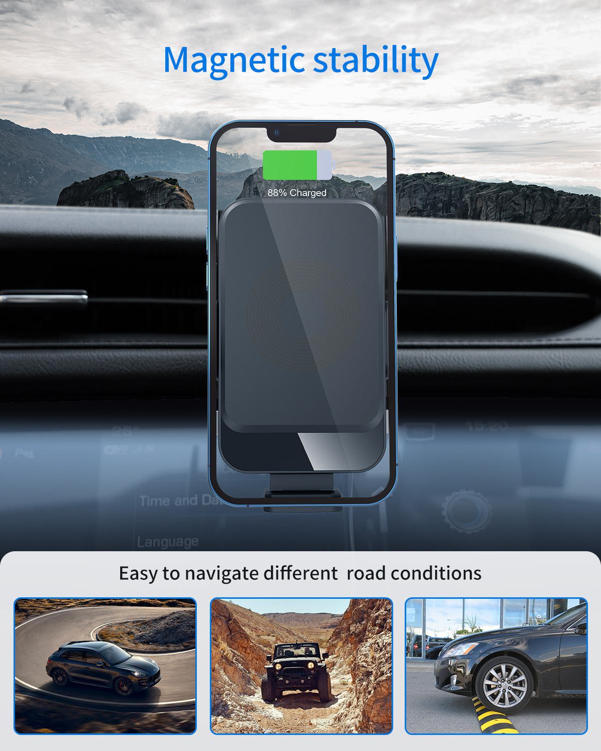 Магнитный двухрежимный держатель для мобильного телефона Magsafe — фото 6