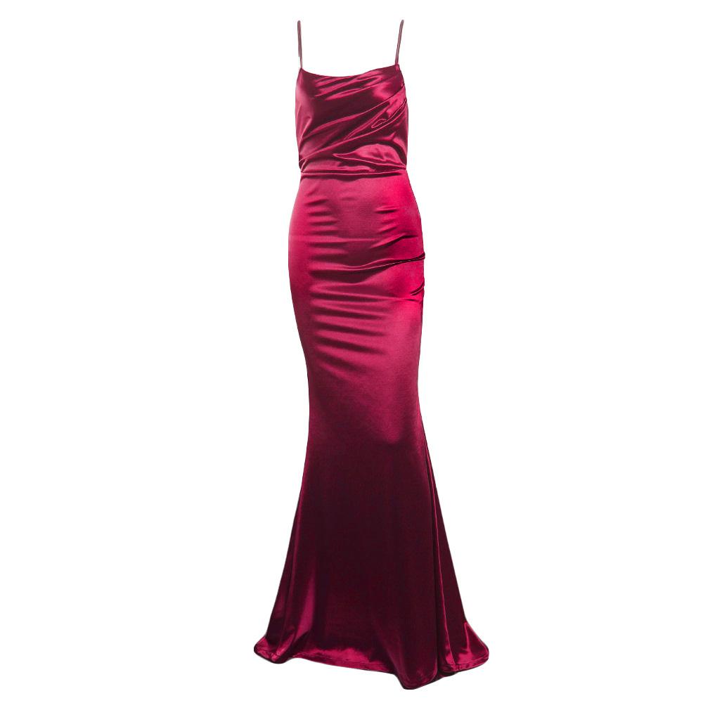 inner wear for backless dresses Isla Backless Maxi Dress  Chic