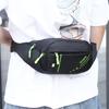 Anti-Theft Men's Waist Bag - Slim Fit Fanny Pack, Waterproof Sports Phone Pouch, Multi-Layer Secure Bum Bag for Running & Travel