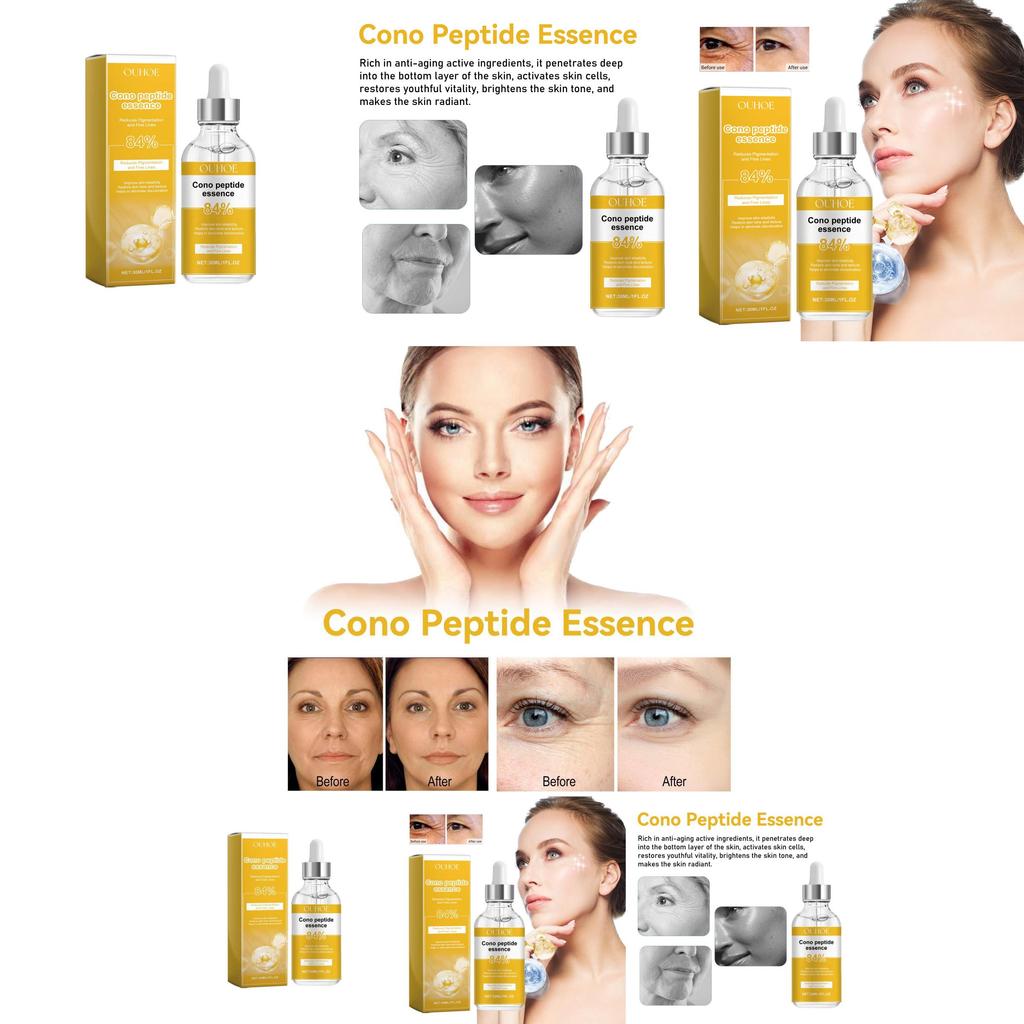 Ouhoe Revitalizing Serum For Diminishing Fine Lines And Brightening Skin Hydrating Moisturizing Formula 30ml