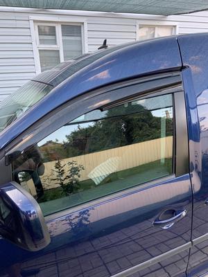Deflektory větru (2 ks, Sunplex Sport) pro Volkswagen Caddy 2015-2020
