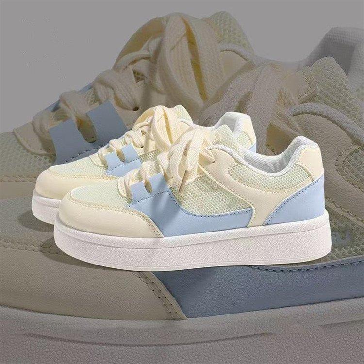 

Summer new mesh thin breathable wear-resistant board shoes women s lightweight casual shoes student versatile sports shoes 35