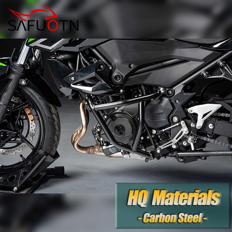 Motorcycle Bumper Frame Protection Highway Engine Guard Crash Bar For Kawasaki Z500 SE ABS 2025 Z400 Z250 2018-2024